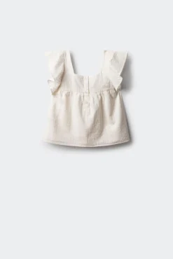 Top bordados para niña