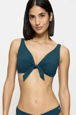 Top de bikini con aro