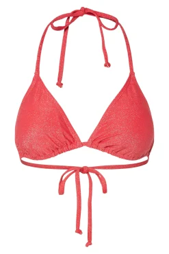Top de bikini de lurex
