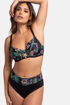 Top de bikini flores