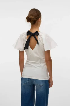 Top de manga corta maternity