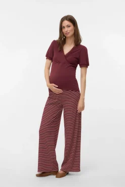 Top de manga corta maternity y lactancia