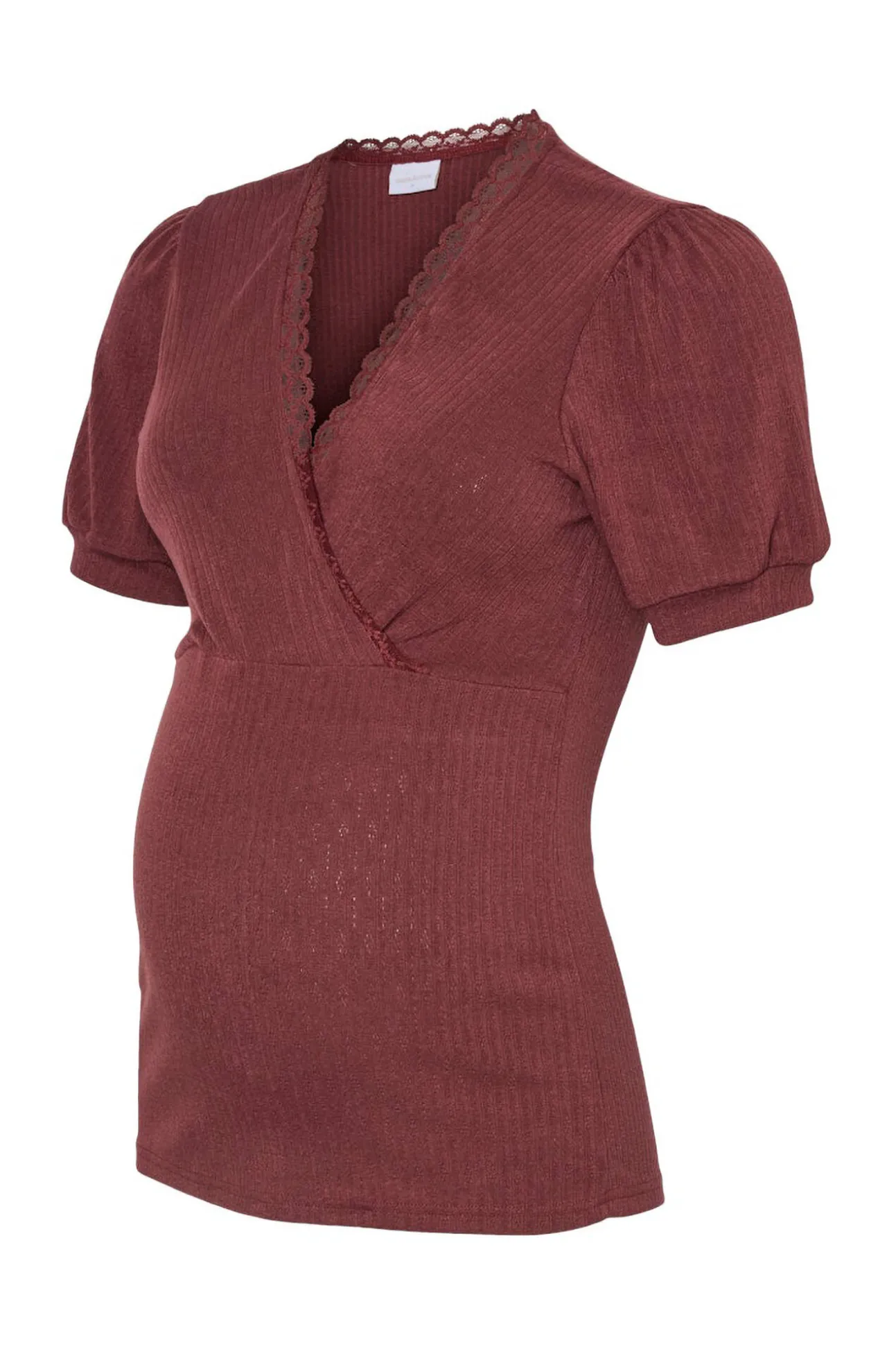 Top de manga corta maternity y lactancia