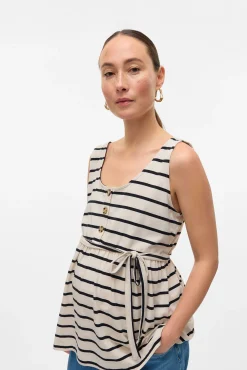 Top de tirante ancho maternity y lactancia