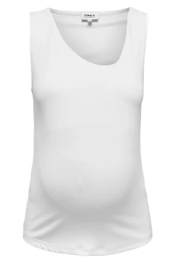 Top de tirantes cuello asimétrico maternity