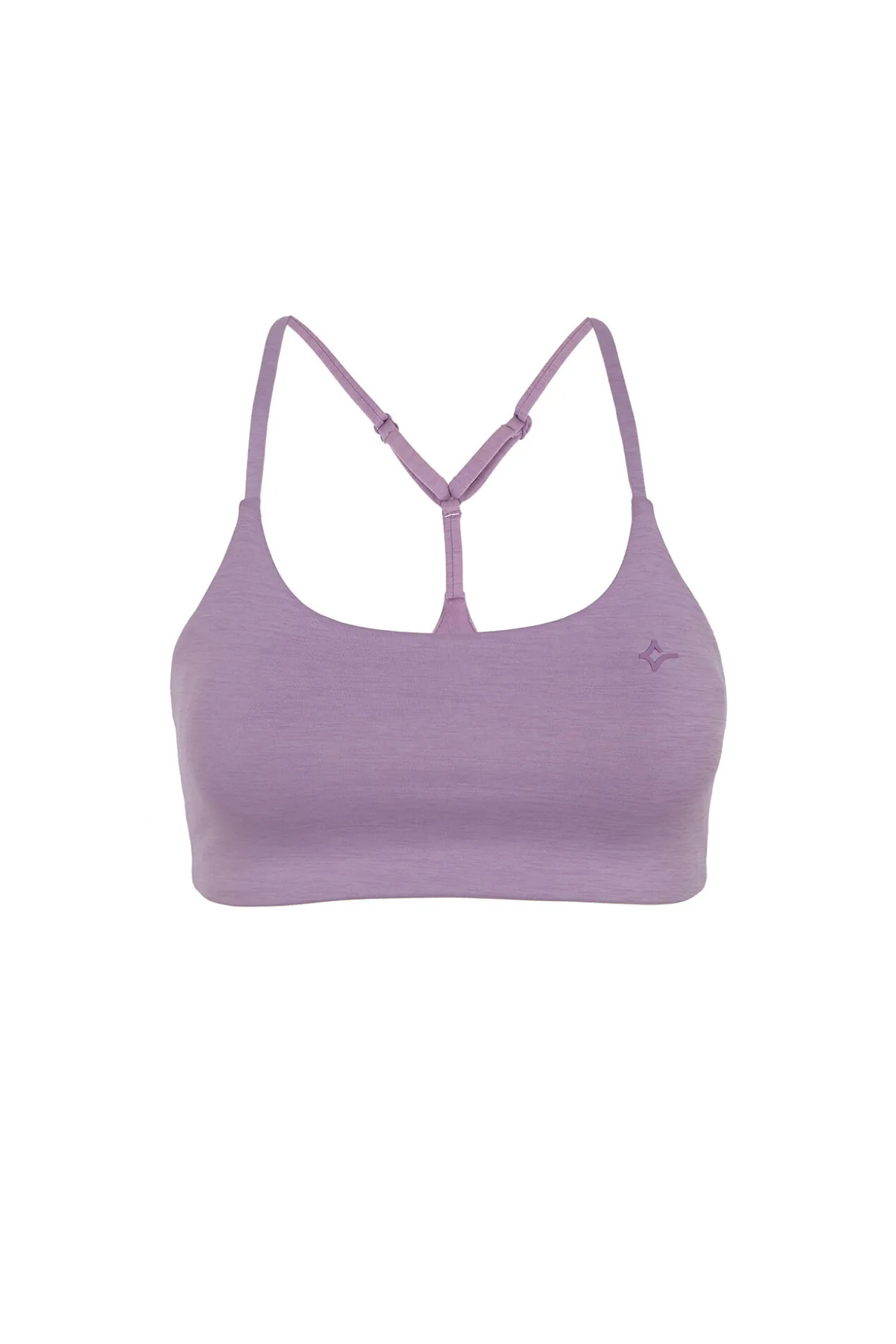 Top deportivo lila