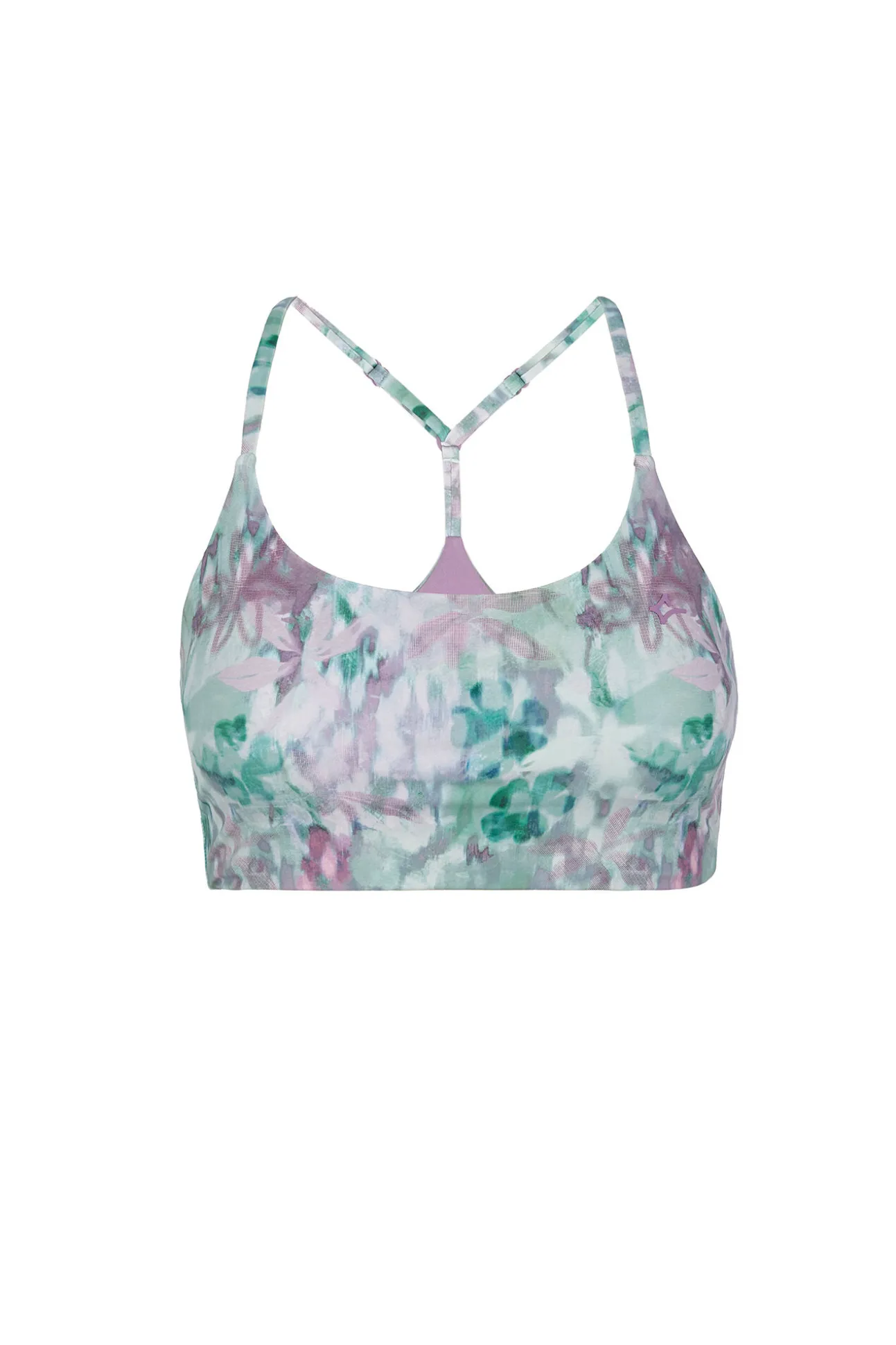 Top deportivo print flores