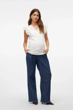 Top escote cruzado maternity y lactancia