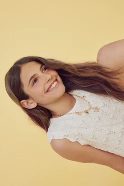 Top punto niña
