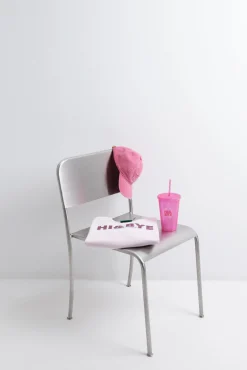 Vaso plástico cañita integrada vino