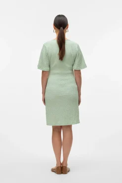 Vestido corto de manga corta maternity y lactancia