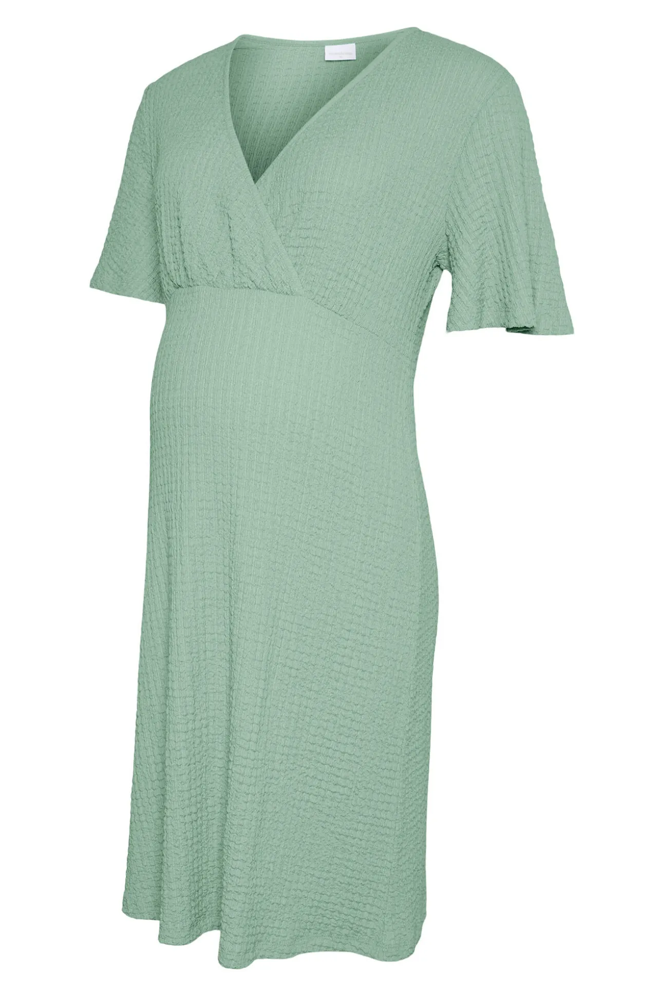 Vestido corto de manga corta maternity y lactancia
