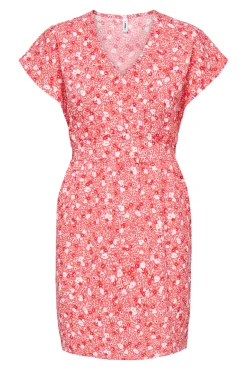 Vestido corto fluido