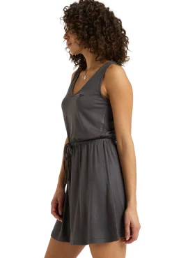Vestido corto gris