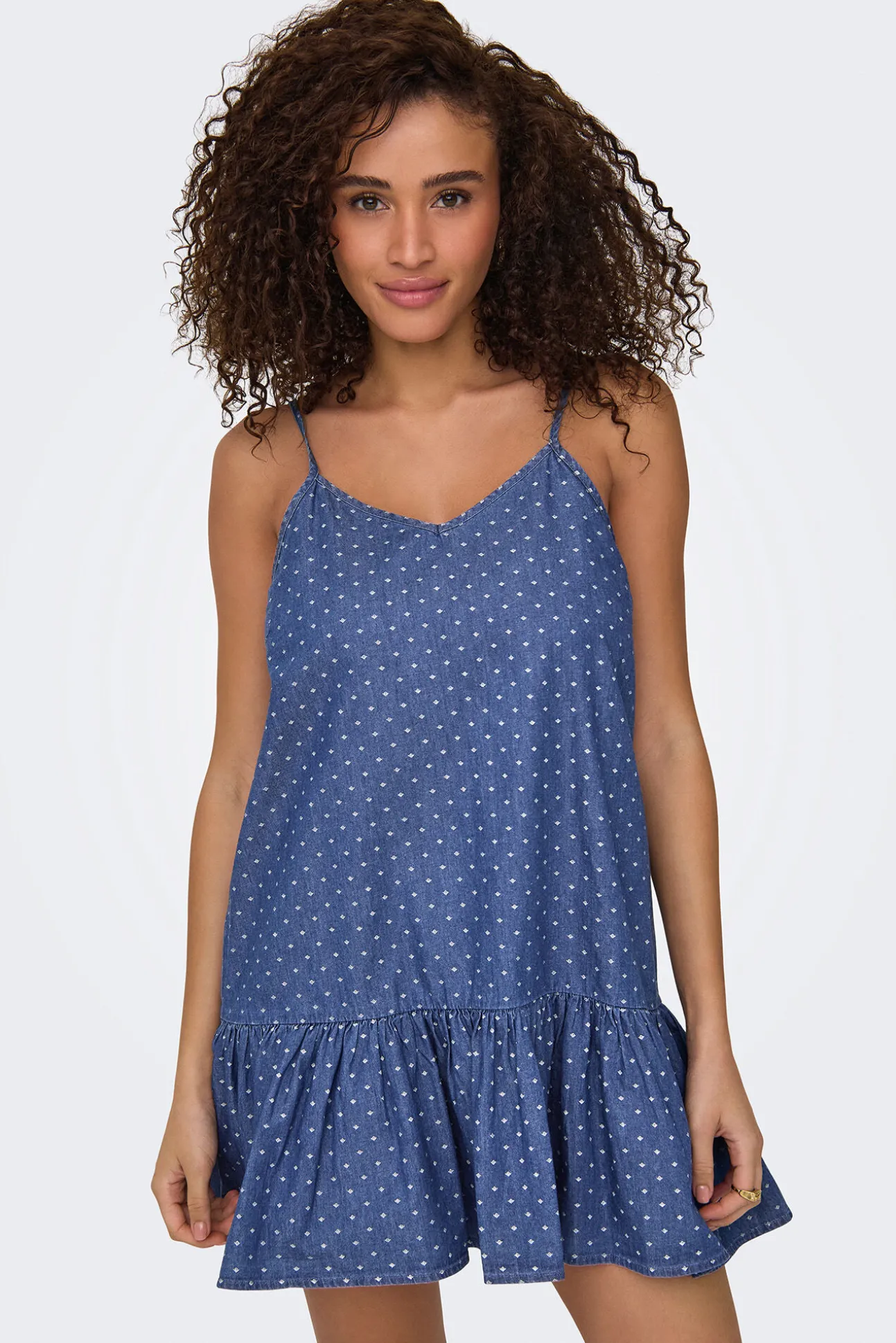 Vestido corto regular fit