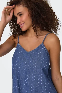 Vestido corto regular fit