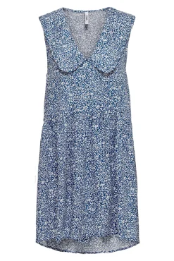 Vestido corto sin mangas maternity