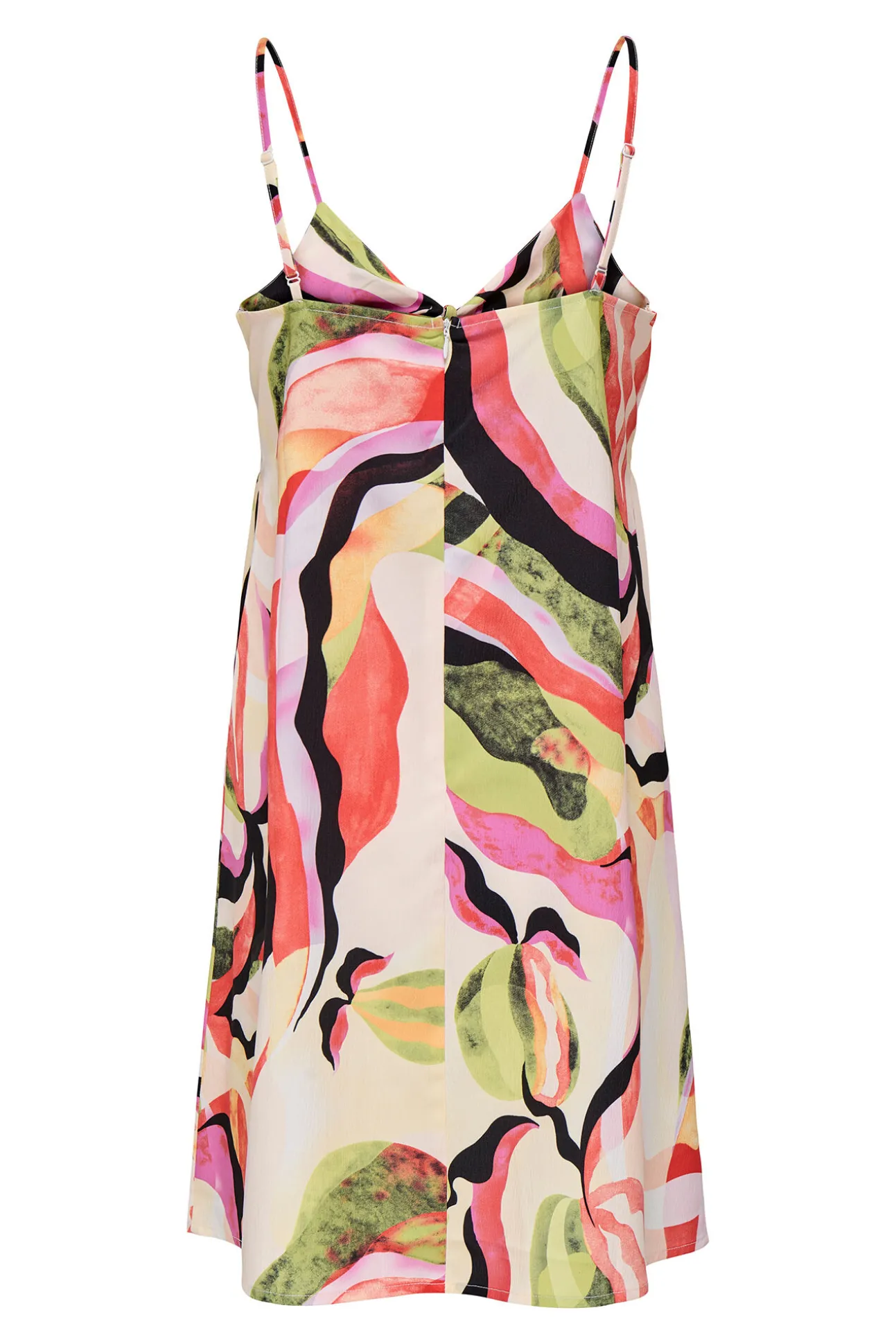 Vestido corto tirantes