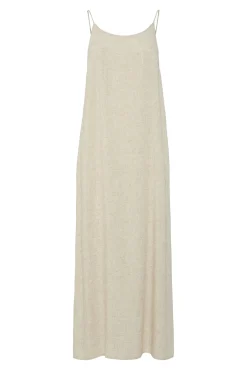 Vestido de lino largo