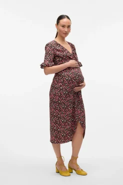 Vestido de manga corta maternity y lactancia