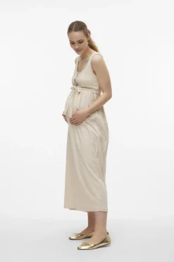 Vestido de tirantes maternity y lactancia