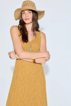 Vestido estructura flores