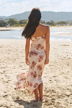 Vestido largo estampado Spritz