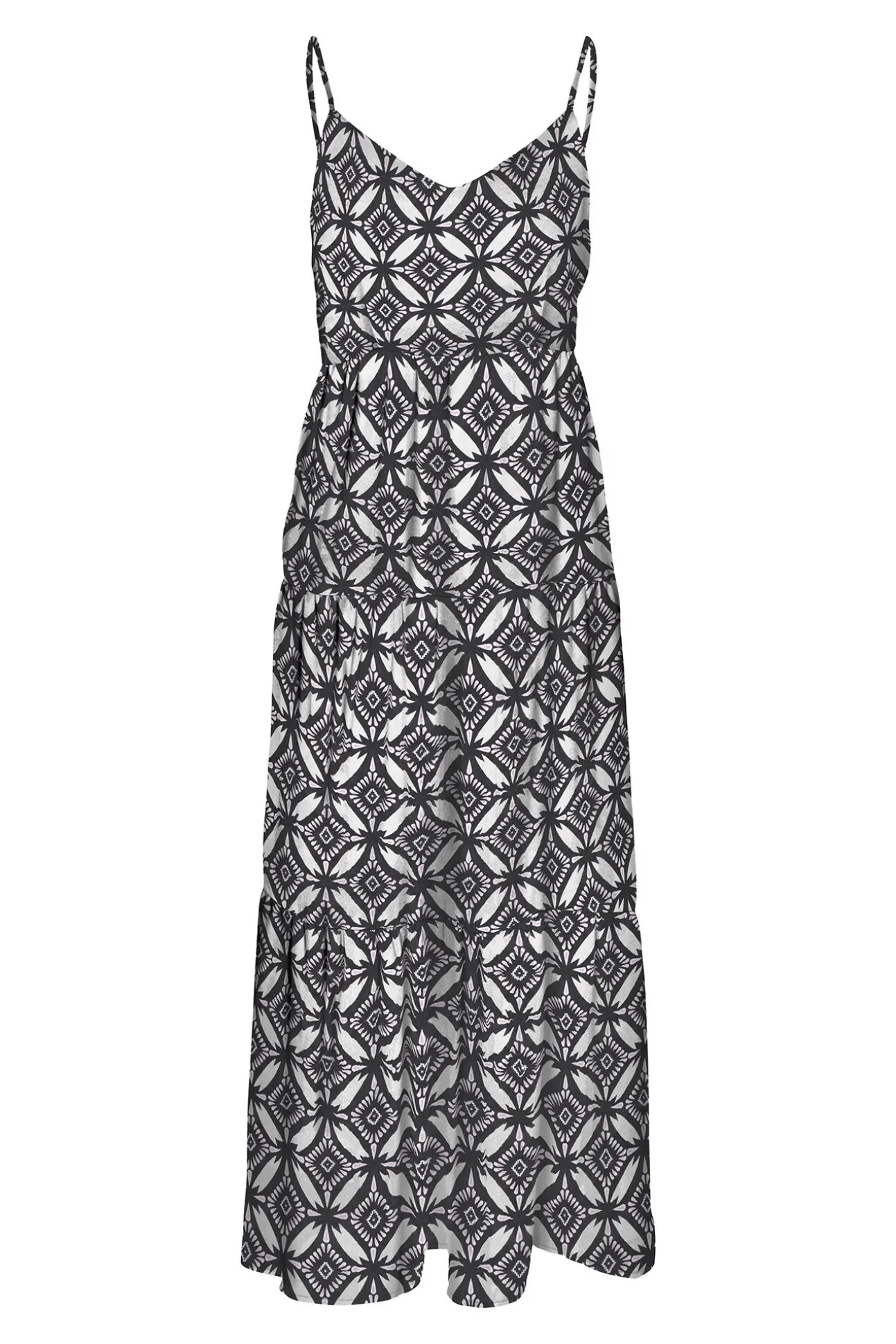 Vestido largo regular fit