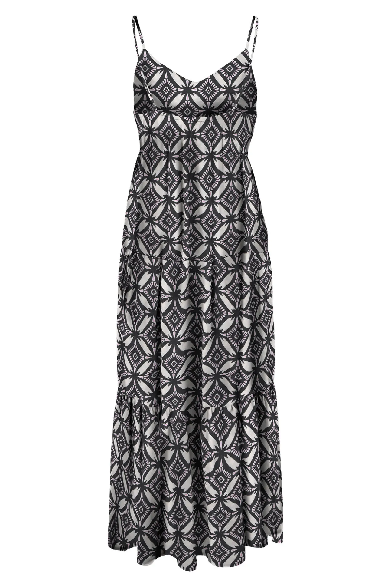 Vestido largo regular fit
