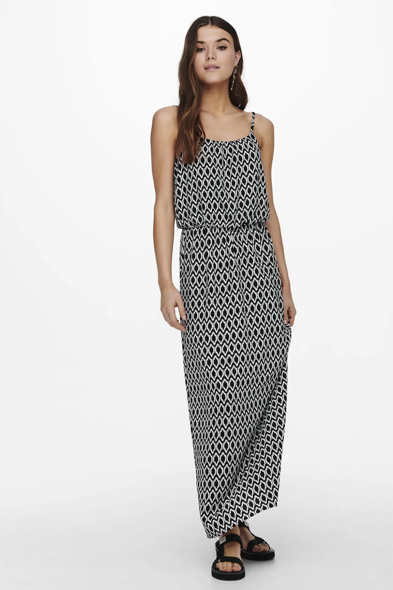 Vestido largo tirantes