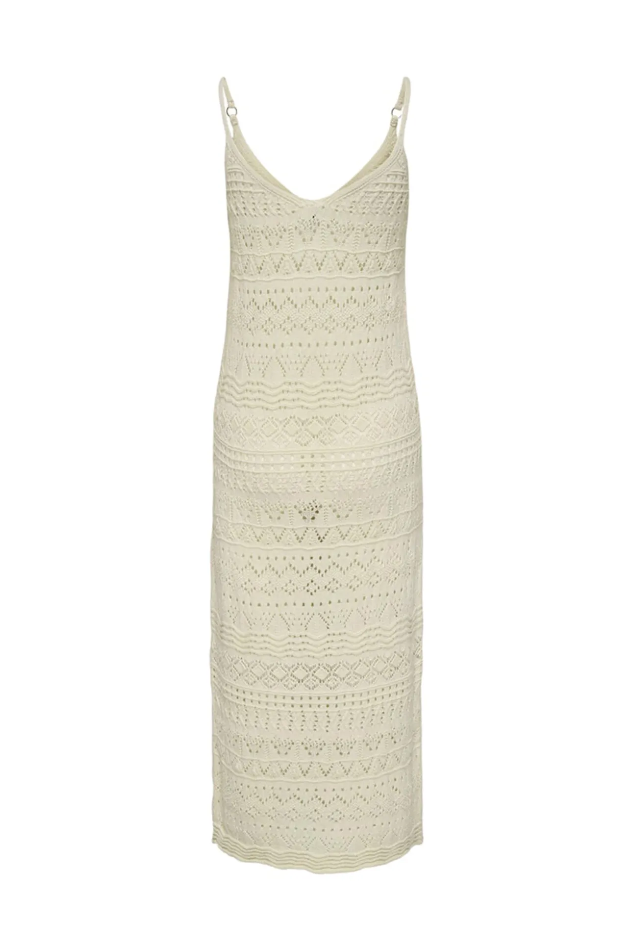 Vestido midi crochet