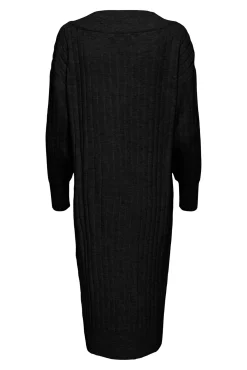 Vestido midi de punto