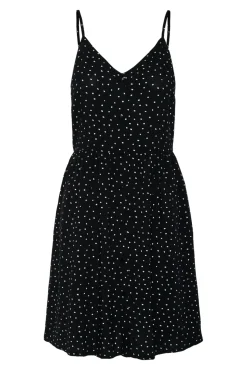 Vestido midi de tirantes
