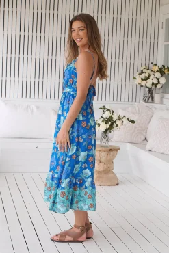 Vestido midi estampado Natalia