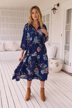 Vestido midi estampado Palace