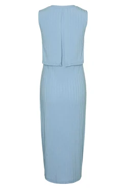 Vestido midi maternity