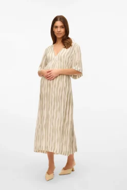 Vestido midi maternity