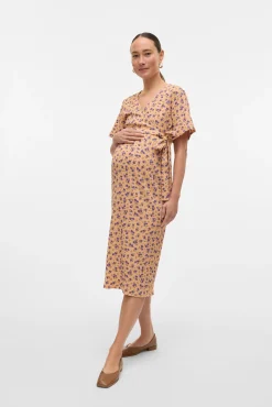 Vestido midi maternity y lactancia