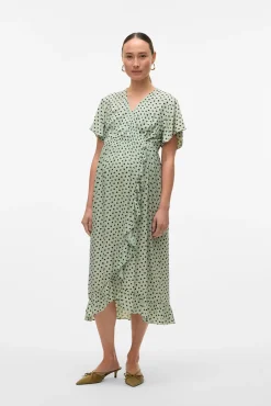 Vestido midi maternity y lactancia