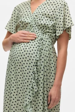 Vestido midi maternity y lactancia