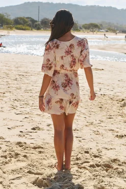Vestido mini estampado Dahlia