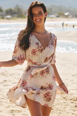 Vestido mini estampado Dahlia