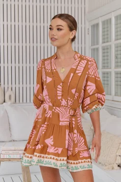 Vestido mini estampado Jayde