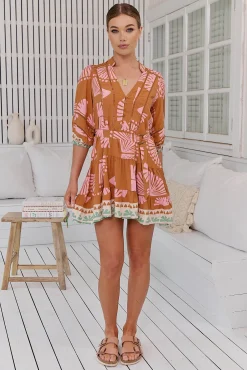 Vestido mini estampado Jayde