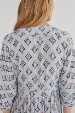 Vestido tunica estampado