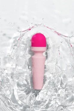 Vibrador clitorial y masajeador Mini-Diva Rosa