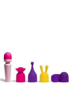 Vibrador clitorial y masajeador Mini-Diva Rosa