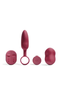 Vibrador para parejas con control remoto Mobi