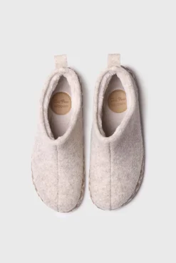 Zapatilla Abotinada Para Mujer En Fieltro