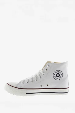 Zapatillas abotinadas de lona Victoria Tribu con puntera de goma